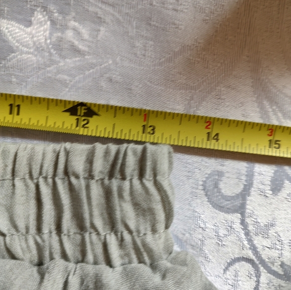 Sugar Magnolia Gray 100% Cotton Boho Gauzy Layered Fairycore Maxi Skirt - Picture 7 of 8